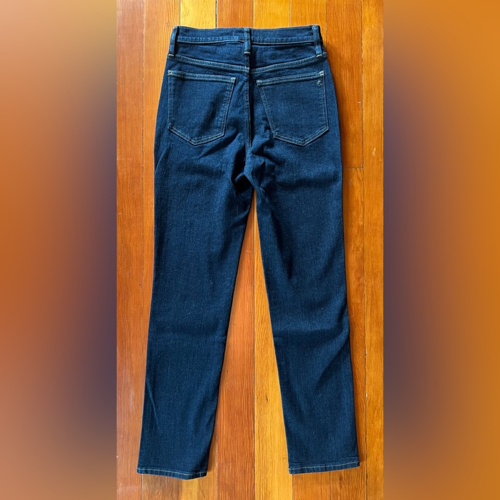 NWT Madewell Stovepipe Jeans - Black Rinse Wash - 25 - Picture 10 of 10